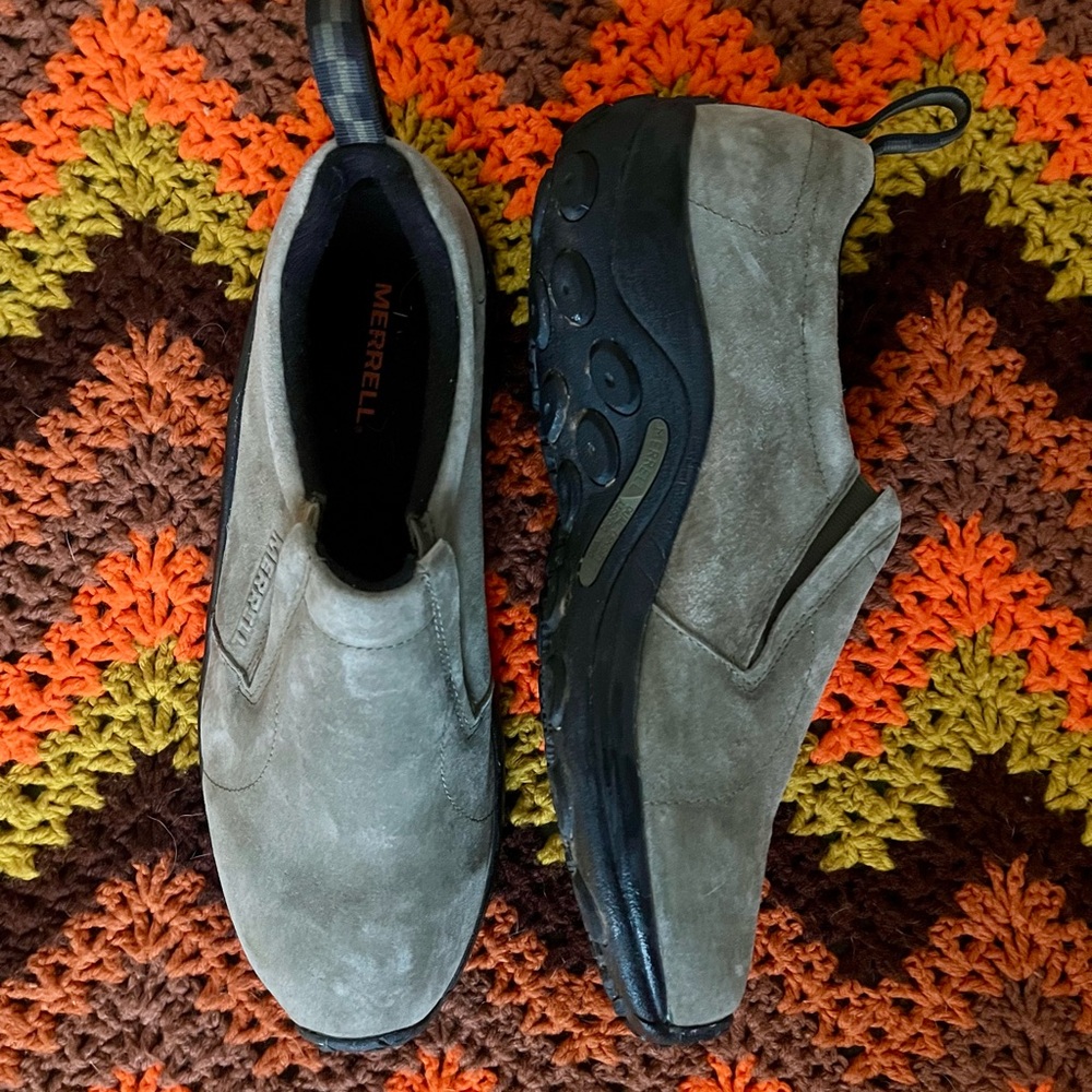 Merrell Men's Gray Slip-On Loafers
